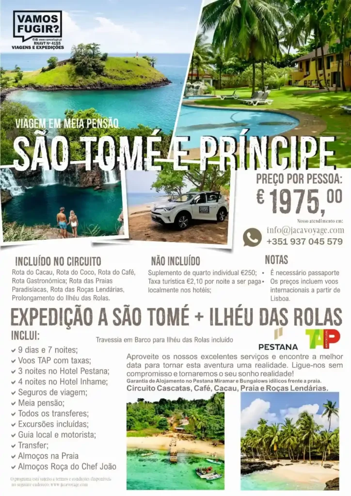 sao tome tudo incluido 2024
